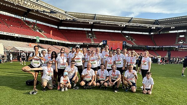 Unser Team beim B2Run